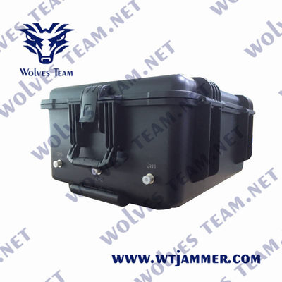 6 ζώνες 400m κυψελοειδές VHF UHF Jammer 300W