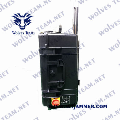 Jammer τηλεφωνικών σημάτων κυττάρων GSM 3G/4G Blocker ΠΣΤ της WI-Fi Bluetooth 2.4G/5.8g πολυ ζώνες