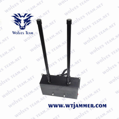 Υψηλή δύναμη 50 μέτρα Jammer 2.4g 5.8g 15W Wifi
