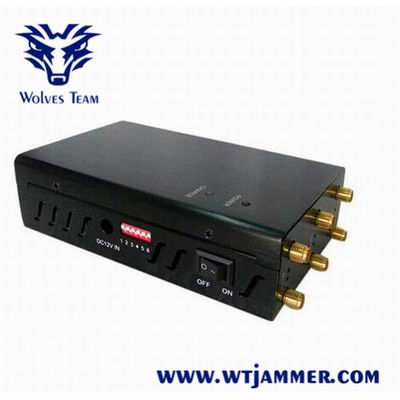 Κινητό τηλεφωνικό Jammer ΠΣΤ L1/L2/L5 Lojack τηλεχειρισμού 12W