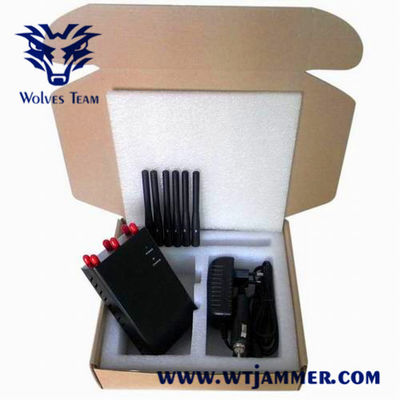 Φορητό Jammer σημάτων GSM 3G 4G 5G WiFi Lojack 12W CDMA