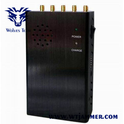 Φορητό Jammer σημάτων GSM 3G 4G 5G WiFi Lojack 12W CDMA