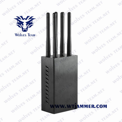 12 ζώνες 25m κινητό Blocker τηλεφωνικών σημάτων GSM 3G 4G 5g 12W