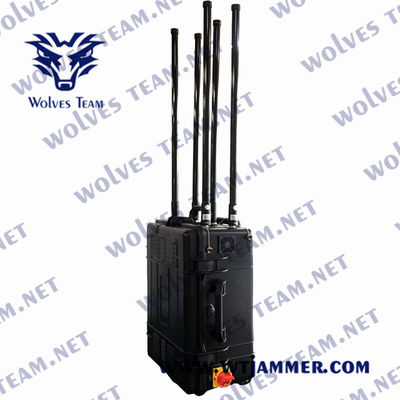 20-3000MHz η πλήρης συχνότητα όλη Jammer τηλεφωνικών σημάτων κυττάρων η υψηλή δύναμη προσαρμόζει το σήμα συχνότητας αδιάβροχο υπαίθριο Jammer