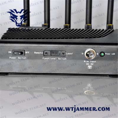 Φορητό blocker wifi 40m 12w jammer για το νοσοκομείο