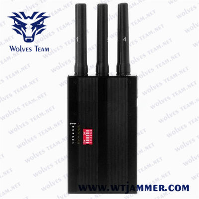 PC 3G 4G 15M του DCS φορητό Jammer σημάτων 4.8W