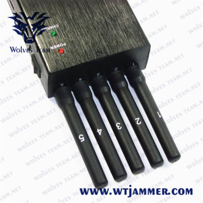Ελαφριά 5 κεραία 15m φορητό Jammer ΠΣΤ 1.5W