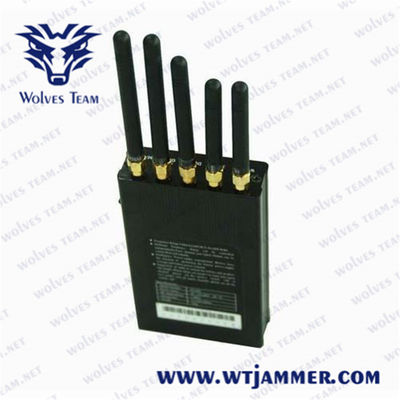 8 μέτρα ΠΣΤ WiFi 5 φορητό Jammer σημάτων κεραιών