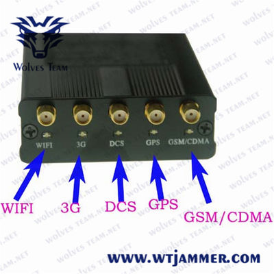 8 μέτρα ΠΣΤ WiFi 5 φορητό Jammer σημάτων κεραιών