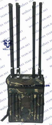 Υψηλή δύναμη 90 Watt 2000m UAV σακιδίων πλάτης ΠΣΤ WIFI5.8G Jammer