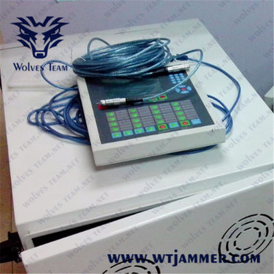 13 ζώνες 500 μέτρα Jammer σημάτων οχημάτων 700w