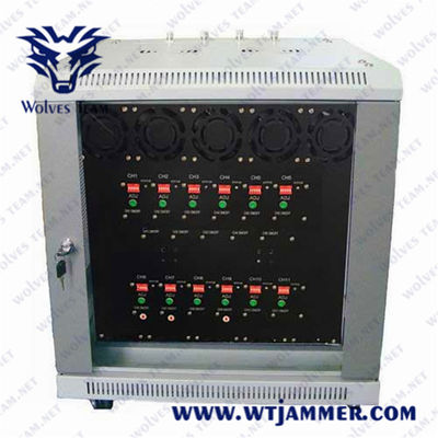 20 - 3600MHz RF 800 μέτρα Jammer σημάτων αυτοκινήτων 260w