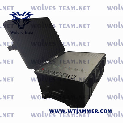 Jammer σημάτων οχημάτων υψηλής δύναμης 20-6000MHz 1200W