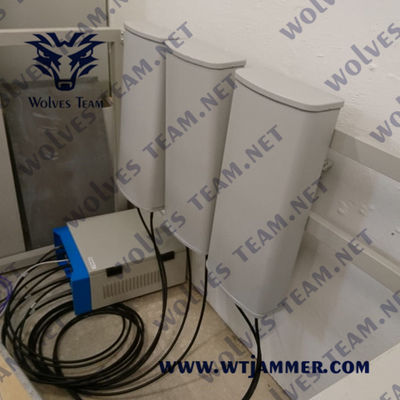 8 κινητό Jammer τηλεφωνικών σημάτων κεραιών 3G 4G Wimax