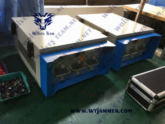 UHF Jammer τηλεφωνικών σημάτων κυττάρων VHF RF 30100M 100W