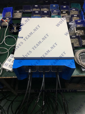 UHF Jammer τηλεφωνικών σημάτων κυττάρων VHF RF 30100M 100W