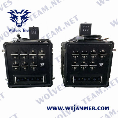 12 ζώνες 800m Jammer βομβών οχημάτων σημάτων RF με DDS τη συνοδεία