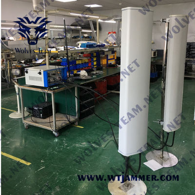 Στρατιωτικό αδιάβροχο 350W Jammer σημάτων φυλακών 500 μέτρων