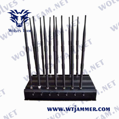 Jammer σημάτων τηλεχειρισμού CDMA 35W ΠΣΤ Lojack 16 κεραίες