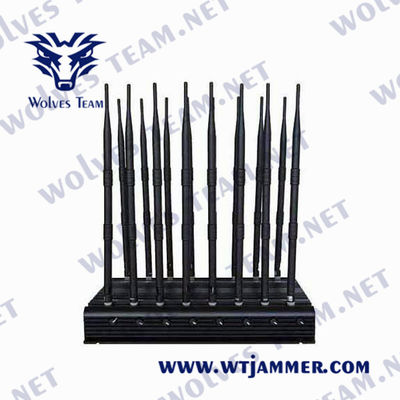 Jammer σημάτων τηλεχειρισμού CDMA 35W ΠΣΤ Lojack 16 κεραίες