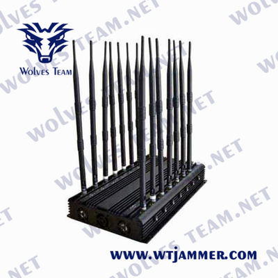 Jammer σημάτων τηλεχειρισμού CDMA 35W ΠΣΤ Lojack 16 κεραίες