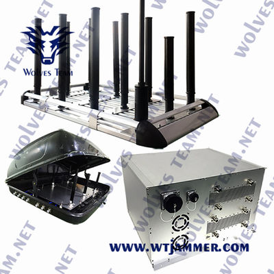 Jammer σημάτων βομβών οχημάτων 800m 330W με DDS το σύστημα συνοδειών