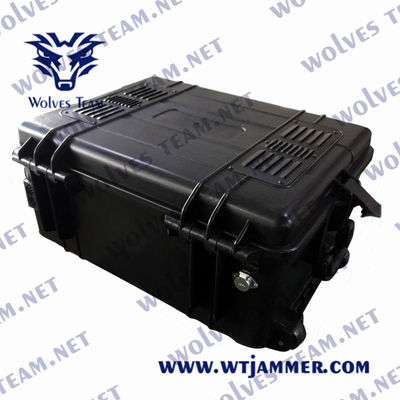Jammers RF κηφήνων 2500m αδιάβροχο αντι UAV σημάτων Jammer κηφήνων