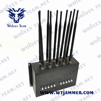 10 ζώνες 30m Jammer σημάτων δικτύων 20W ΠΣΤ 3G 4G CDMA