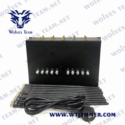 10 ζώνες 30m Jammer σημάτων δικτύων 20W ΠΣΤ 3G 4G CDMA