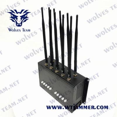10 ζώνες 30m Jammer σημάτων δικτύων 20W ΠΣΤ 3G 4G CDMA