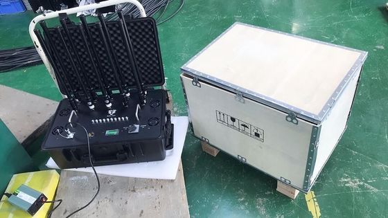 Κινητό Jammer 100m σημάτων GSM 3G 4G 5G EIRP 15W φορητό