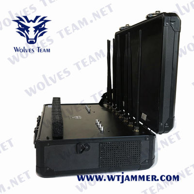 8 Jammer 5dBi τηλεφωνικών σημάτων καναλιών CDMA 120W κινητή κεραία
