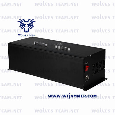 GSM 3G 4G LTE 5G 50m κινητό τηλεφωνικό Jammer Lojack VHF UHF