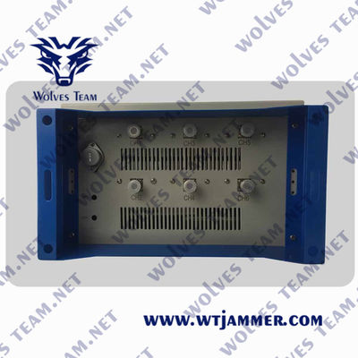 Jammer τηλεφωνικών σημάτων κυττάρων ΠΣΤ 600W 5.8G Jammer κηφήνων σημάτων φυλακών RF