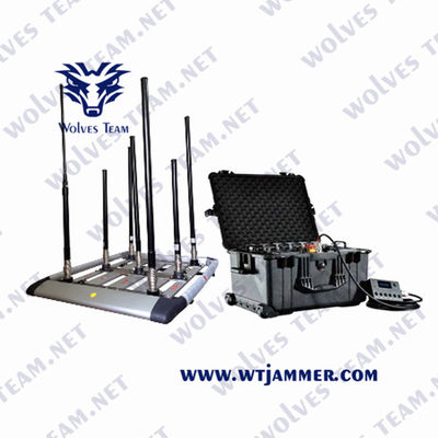 Jammer τηλεφωνικών σημάτων κυττάρων της FCC 5000MHz αδιάβροχο Jammer βομβών οχημάτων
