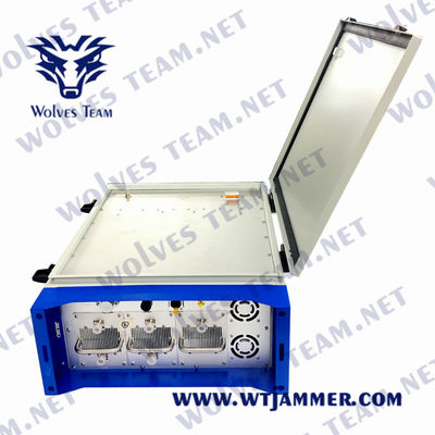 50-800 Jammer 3G 4G 5G 330W τηλεφωνικών IED βομβών κυττάρων μέτρων