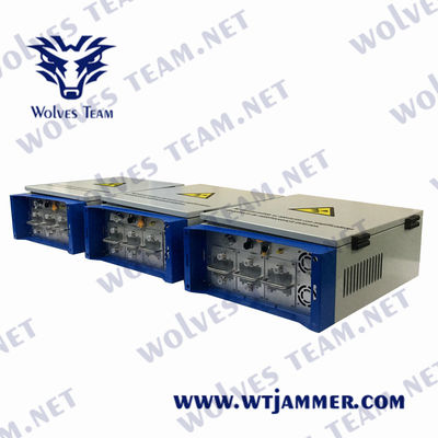 αδιάβροχα Jammers 2500m κηφήνων ΠΣΤ 600W 5.8G Jammer φυλακών σημάτων RF