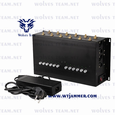 κυψελοειδές ασύρματο Jammer 50m σημάτων GSM 35W 3G 4G 16 ζώνες