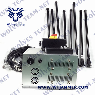 Jammer βομβών οχημάτων κεραιών 500W TNC το αδιάβροχο ραδιόφωνο έλεγξε 500m