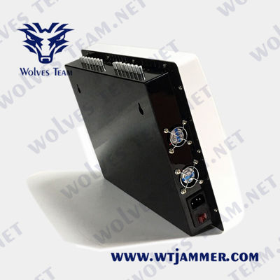 Κινητό Jammer ΠΣΤ τηλεφωνικού GSM CDMA 3G 4G 5G WiFi2.4G όλη η συχνότητα TX κάλυψε την κατιούσα σύνδεση μόνο ασύρματο Jammer σημάτων