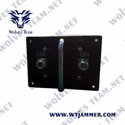 Jammer βομβών 330W 800m IED RF Jammer βομβών οχημάτων της FCC 6000MHz