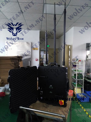 Jammer 300W CDMA κυττάρων μετάλλων AC100-240V DC27V τηλεφωνικό κράμα αργιλίου