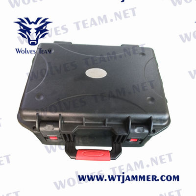 Jammer 3G 4G 2.4g 5.8g 2500WH CDMA σημάτων 95AH 28VDC υπαίθριο GSM