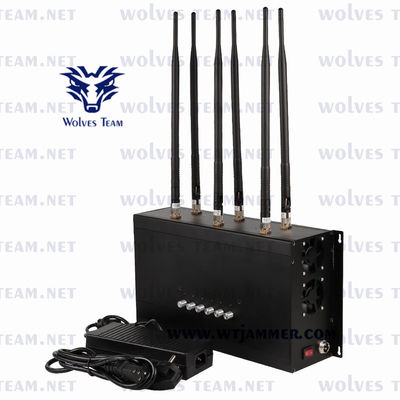 Κινητό Jammer 3G 4G LTE 4G WIMAX τηλεφωνικών σημάτων PC 35W του DCS GSM CDMA