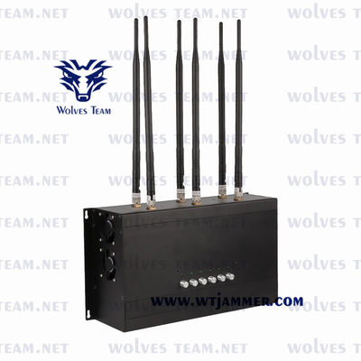Κινητό Jammer 3G 4G LTE 4G WIMAX τηλεφωνικών σημάτων PC 35W του DCS GSM CDMA