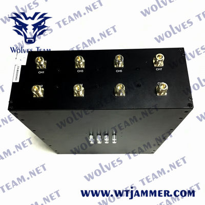 Jammer σακιδίων πλάτης σημάτων CDMA 5G RF Jammer σημάτων GSM 90W 3G 4G