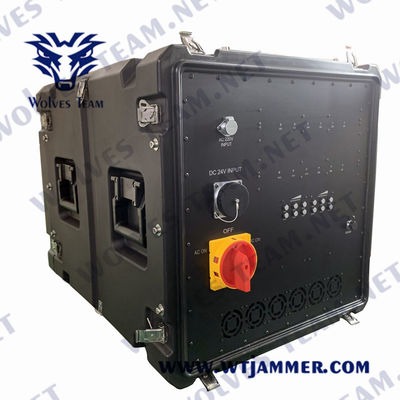 330W 6000Mhz στεγανοποιούν Jammer 800m βομβών IED Jammer βομβών στρατιωτικών οχημάτων