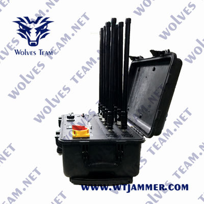 Φορητό Jammer 220W σημάτων GSM της FCC CDMA 960MHz στεγανοποιεί Jammer σημάτων