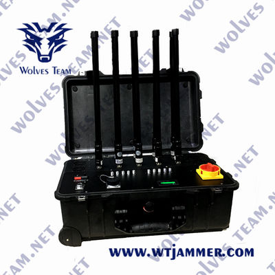 Jammer σημάτων 894MHZ CDMA φορητό Jammer τηλεφωνικών σημάτων κυττάρων του DCS 220W PC