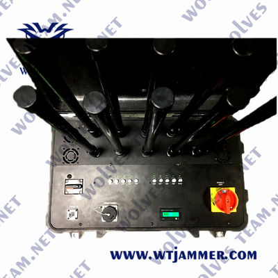Jammer σημάτων 894MHZ CDMA φορητό Jammer τηλεφωνικών σημάτων κυττάρων του DCS 220W PC